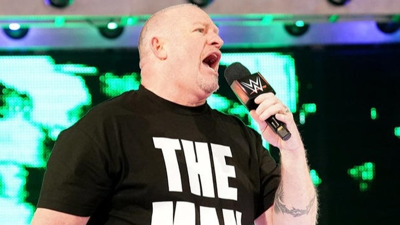 Road Dogg with a mic