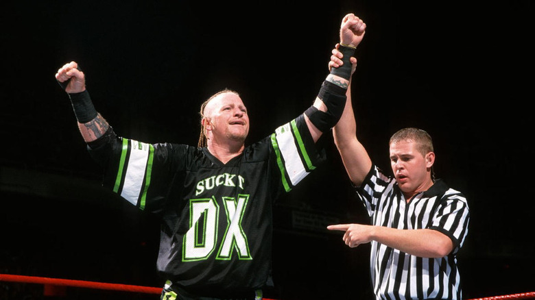 Road Dogg celebrating