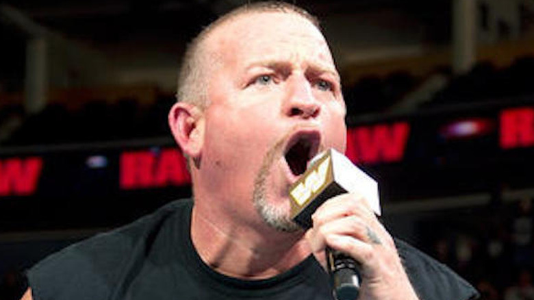 Road Dogg shouting