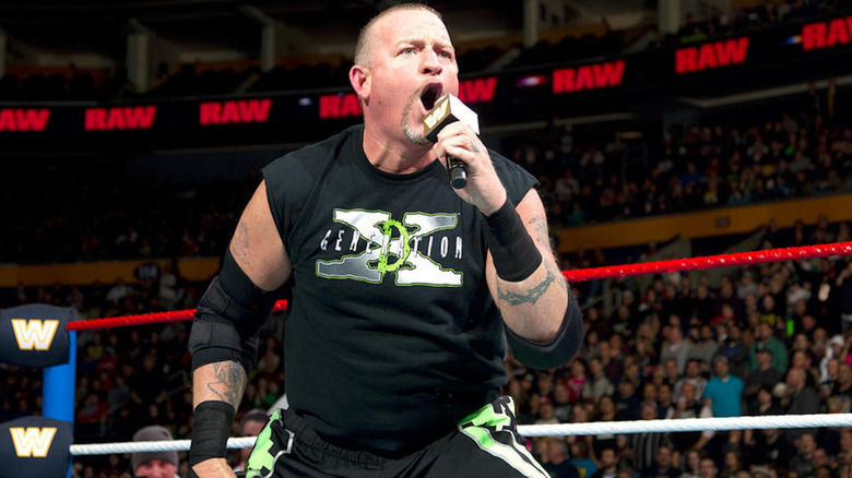 Road Dogg shouting
