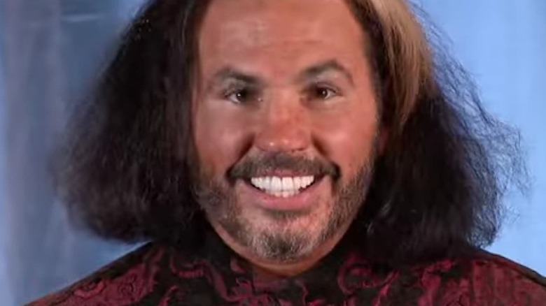 'Broken' Matt Hardy smiling
