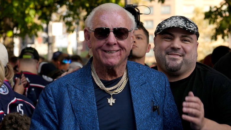 Ric Flair smiling