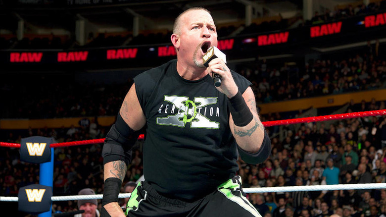 Road Dogg yelling