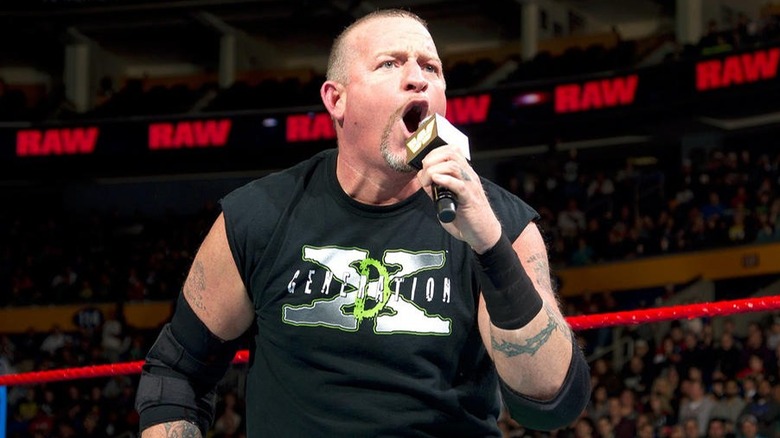 Road Dogg cutting a promo