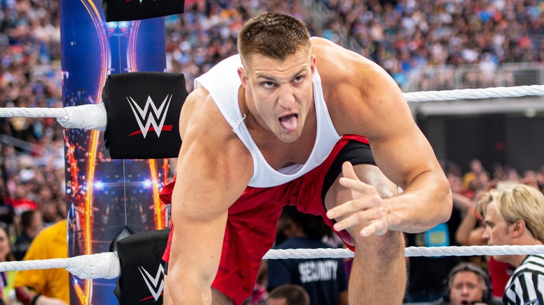 Rob Gronkowski WrestleMania 33