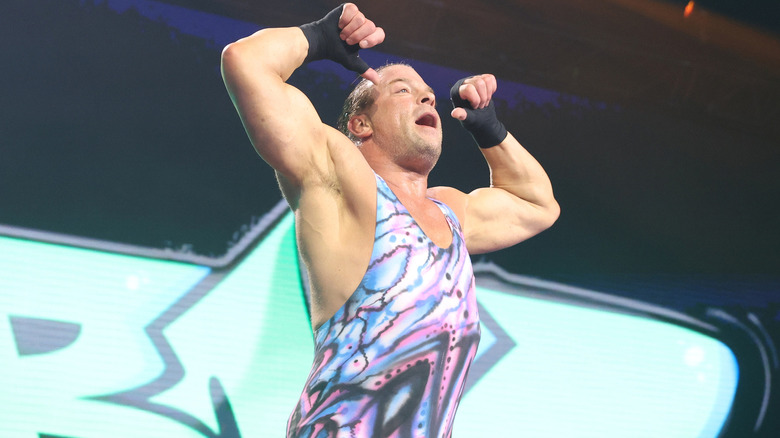 RVD making his entrance in AEW
