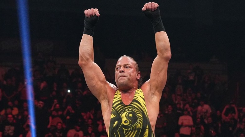 RVD posing in the ring 