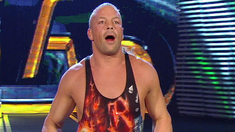 Rob Van Dam walking to the ring