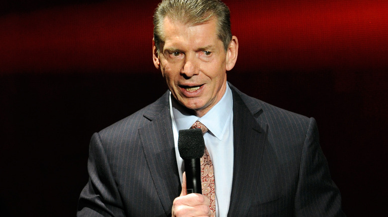 Vince McMahon talking