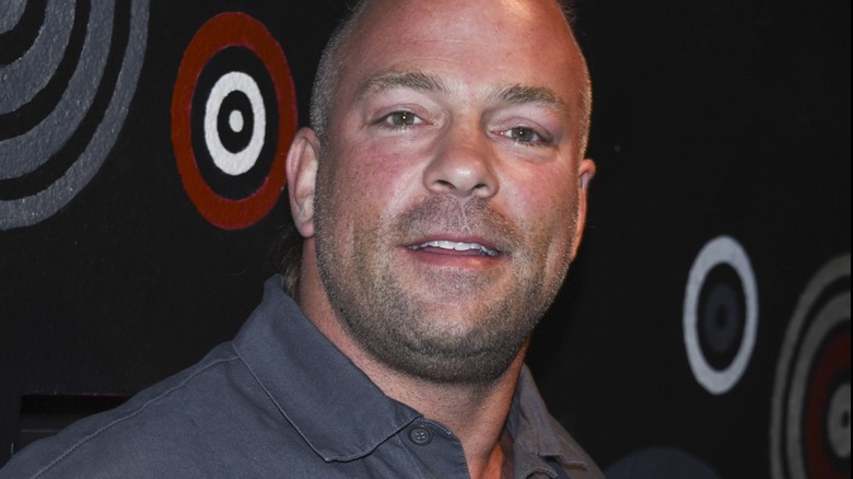 Rob Van Dam smiling