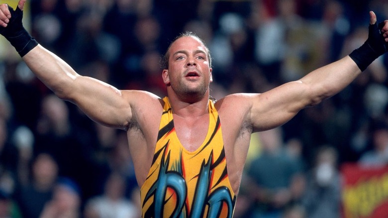 RVD doing his trademark pose