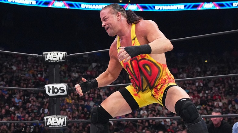 Rob Van Dam in fight stance