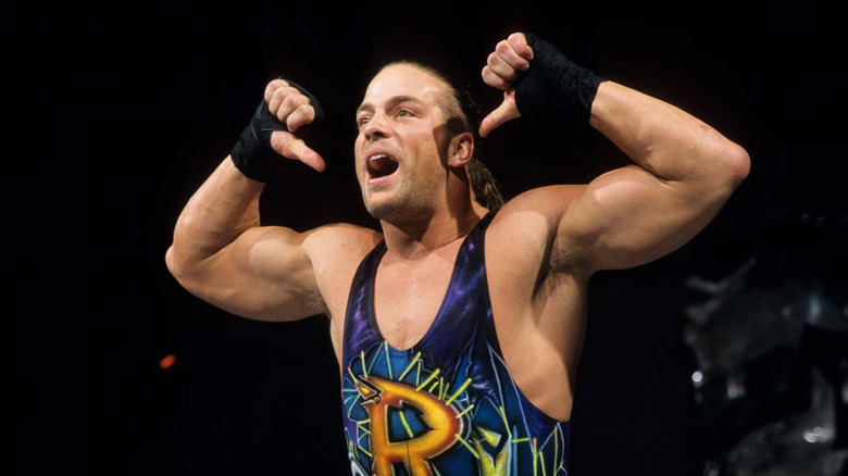 Rob Van Dam performing in WWE