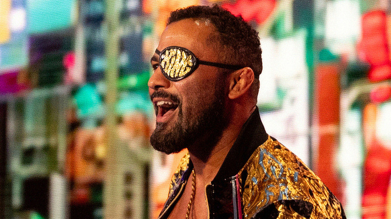 Rocky Romero entrance