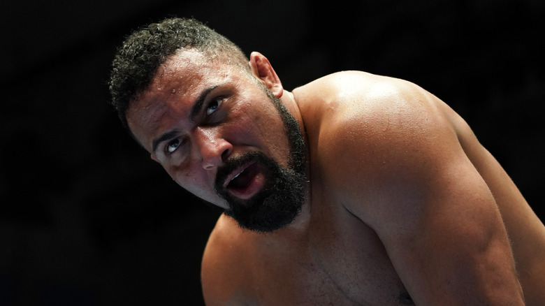 Rocky Romero inside the ring