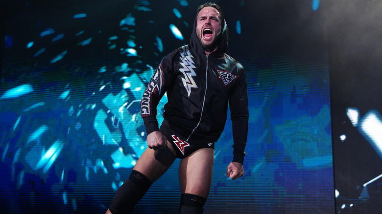 Roderick Strong making his entrance