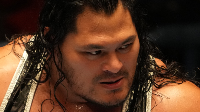 Jeff Cobb staring