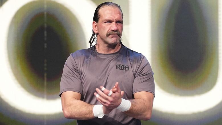 Silas Young makes his entrance