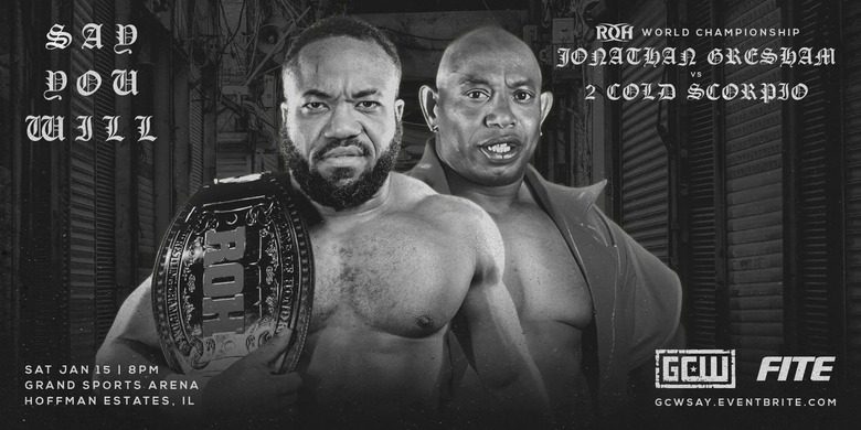 Gresham and 2 Cold Scorpio for GCW