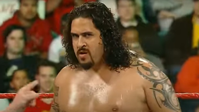 Manu/Afa Anoa'i looking mean