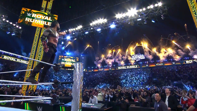 Roman Reigns wins the Royal Rumble