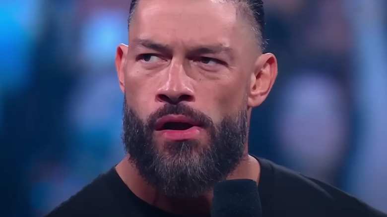 Roman Reigns is a bit perturbed