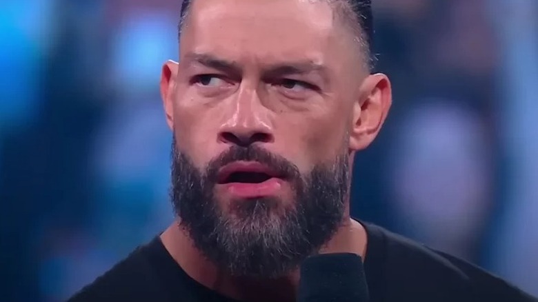 Roman Reigns speaks on "WWE SmackDown."