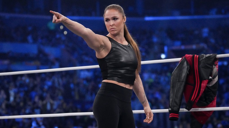 Ronda Rousey appears in AEW