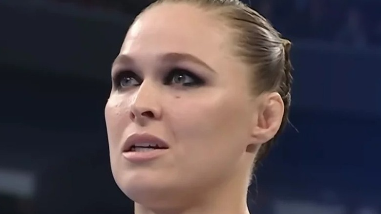Ronda Rousey appears on "WWE SmackDown"