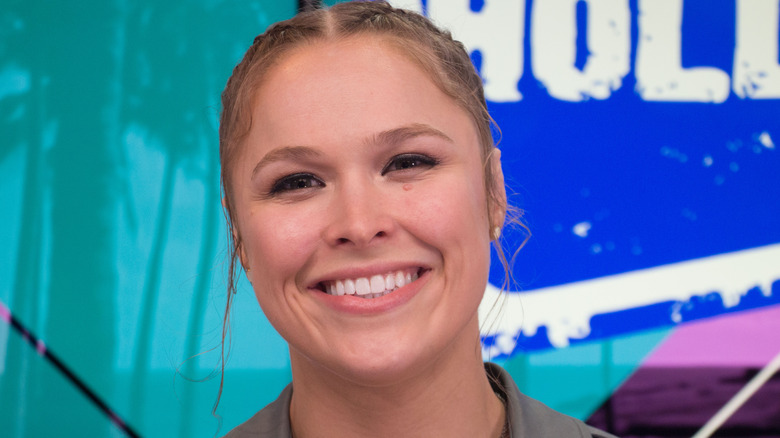 Ronda Rousey smiling