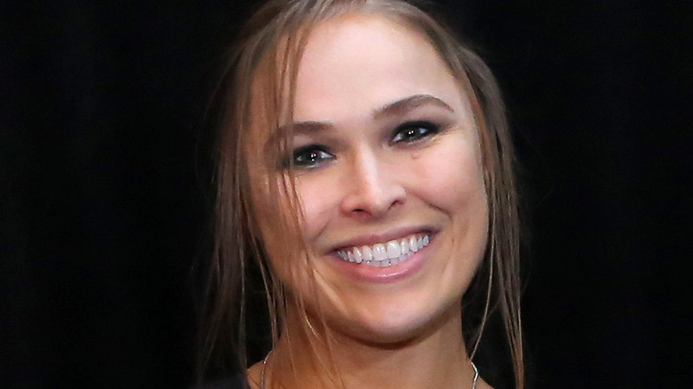 Ronda Rousey smiling