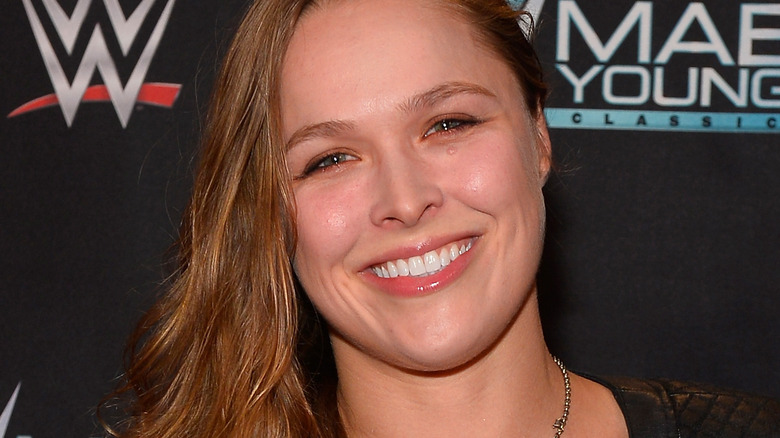 Ronda Rousey smiling