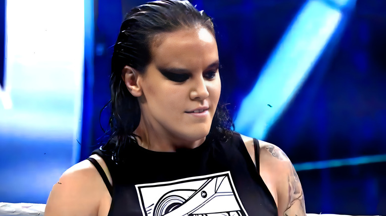 Shayna Baszler stands in the ring