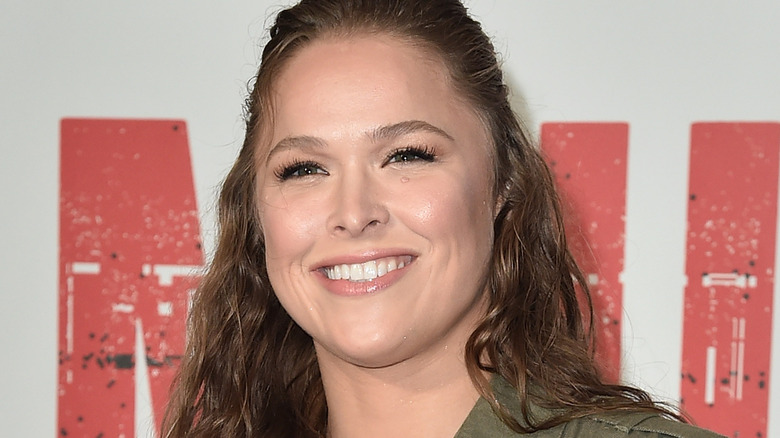 Ronda Rousey smiling