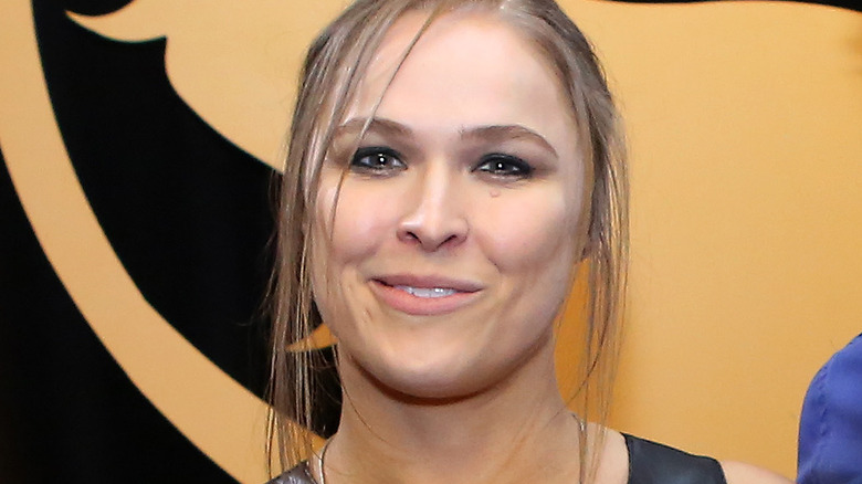 Ronda Rousey smiling