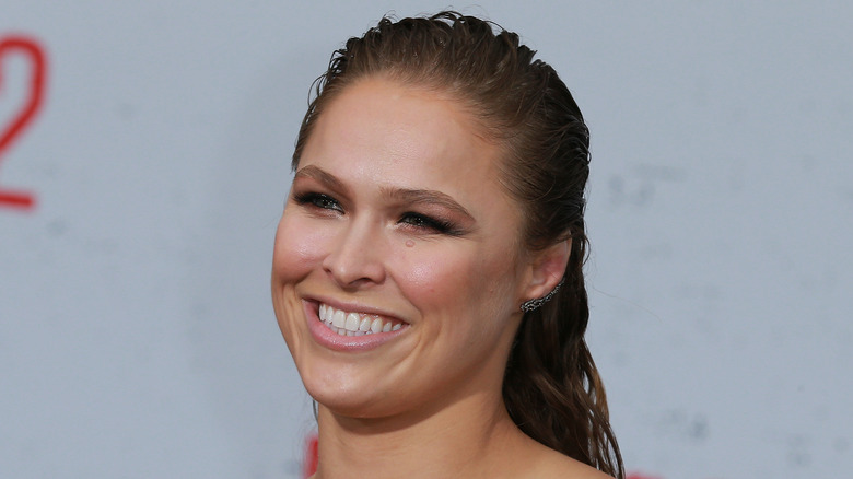 Ronda Rousey smiling