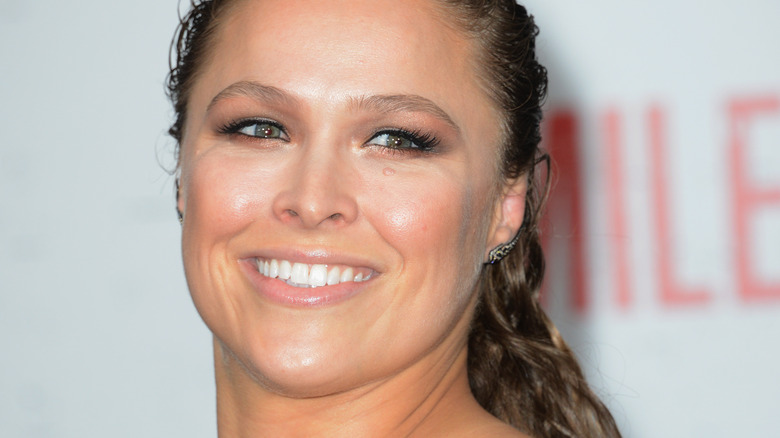 Ronda Rousey smiling