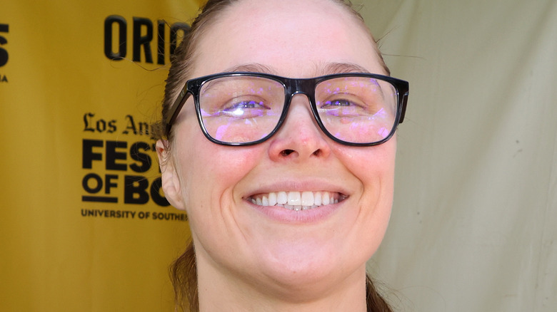 Ronda Rousey smiling