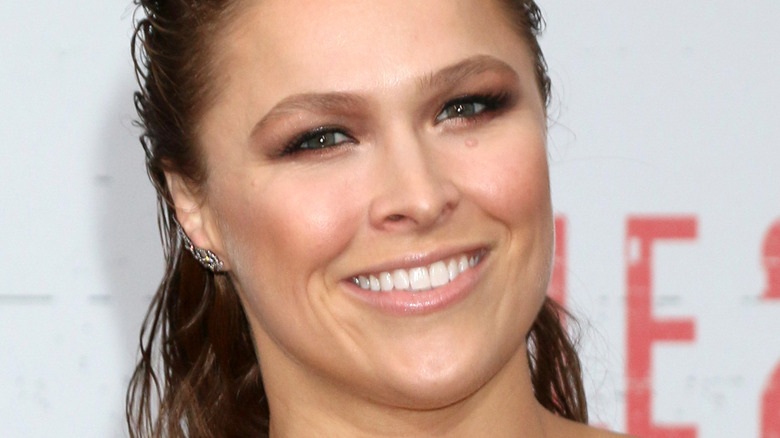 Ronda Rousey smiling