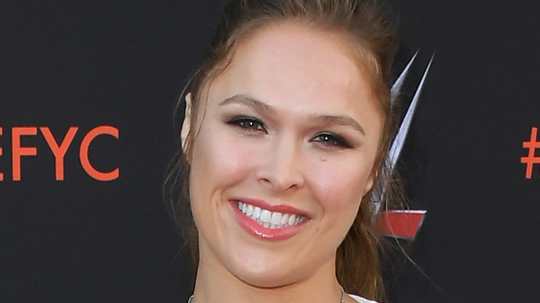 Ronda Rousey smiling
