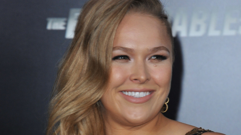 Ronda Rousey smiling