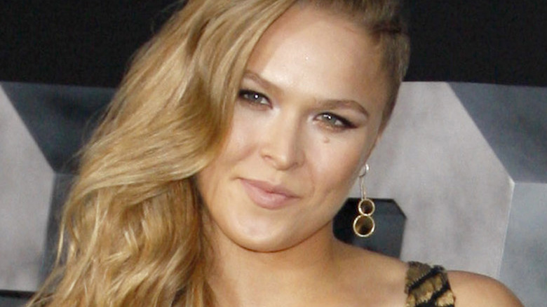 Ronda Rousey smiling