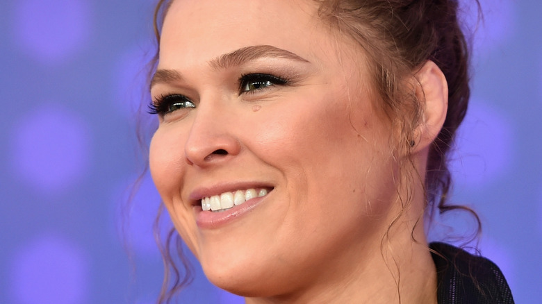 Ronda Rousey smiling