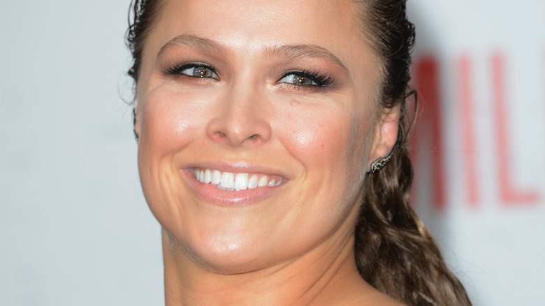 Ronda Rousey smiling