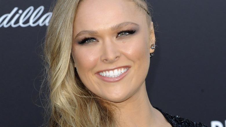 Ronda Rousey smiling