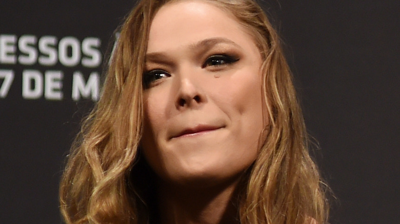 Ronda Rousey smiling 