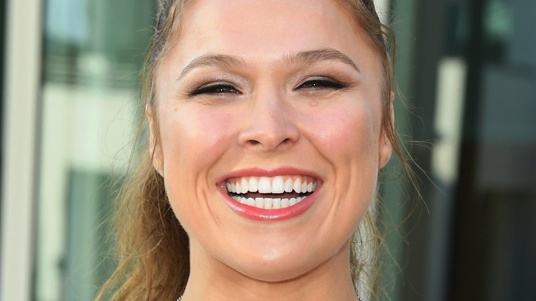 Ronda Rousey smiling