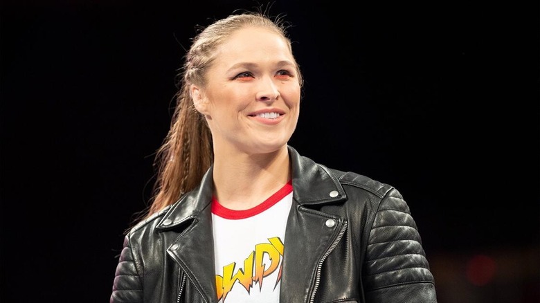 Ronda Rousey is all smiles
