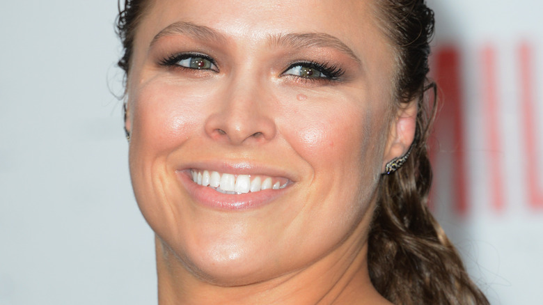 Ronda Rousey smiling