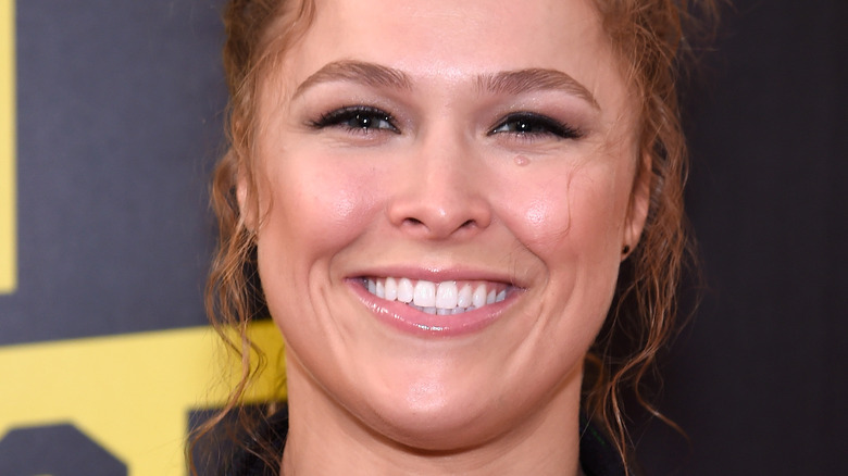 Ronda Rousey smiling